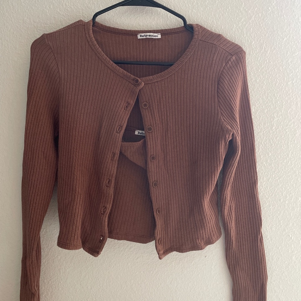 Reformation Cardigan